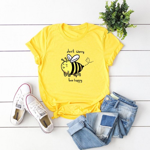 don't worry bee happy Women T-shirt don't worry bee happy Women T-shirt